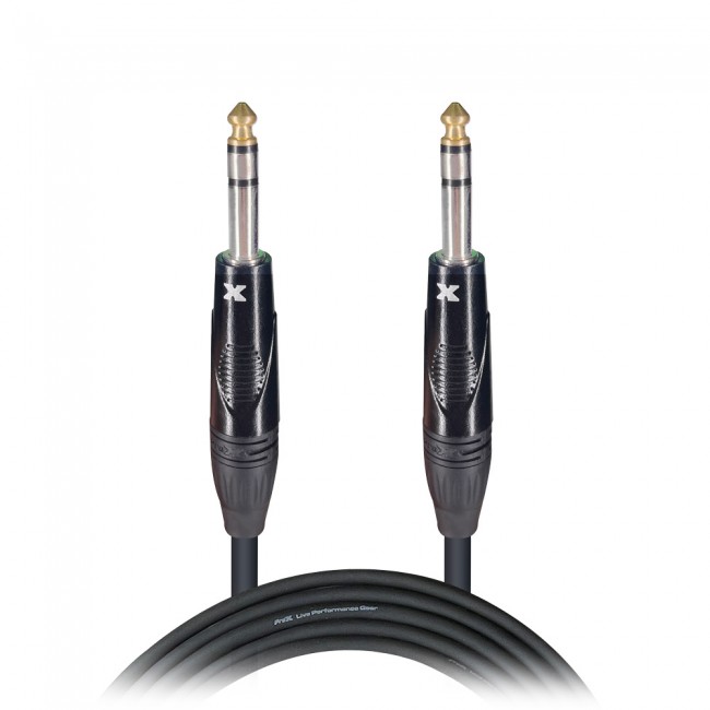 10 Ft. Balanced 1/4 TRS-M to TRS-M High Performance Audio Cable