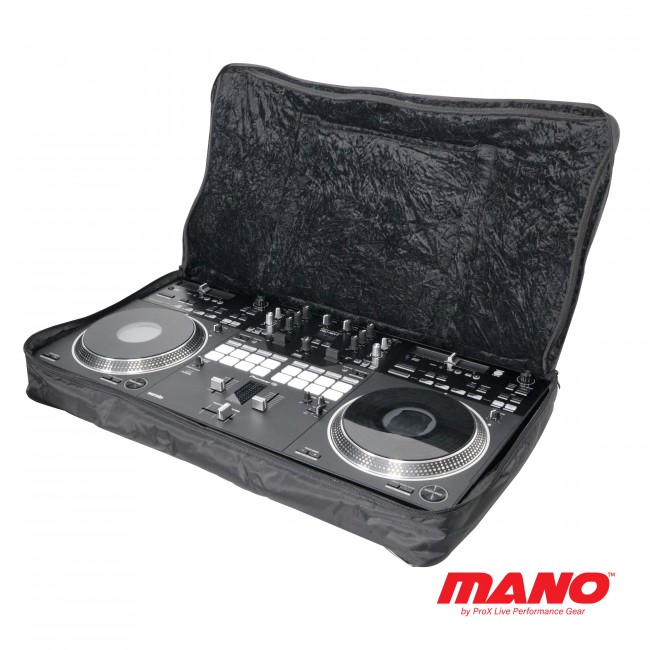 ProX MANO™ Mobile DJ Bag for Pioneer DDJ-REV7 and similar sized DJ
