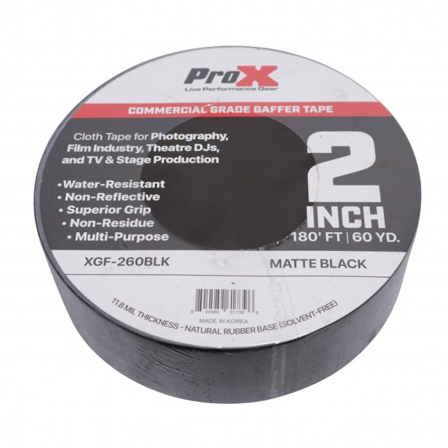 Commercial Gaffer Tape  ProX Live Performance Gear